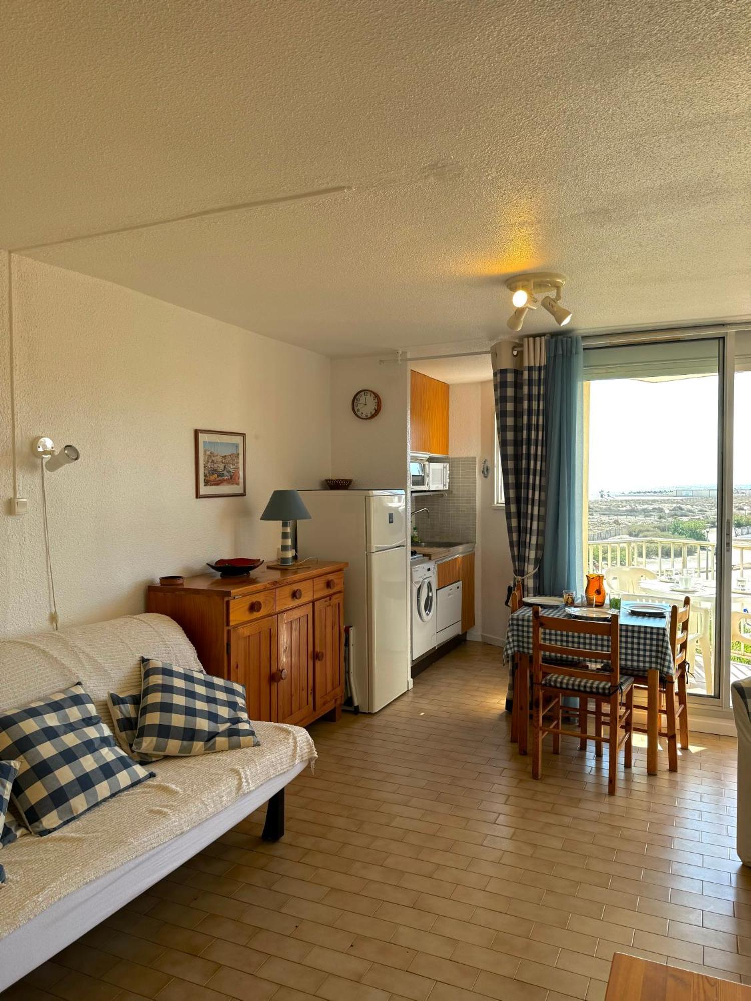 Studio 3 Personnes Acces Direct Plage - Parking Prive - 3Tvp30 Ле Баркарес Экстерьер фото
