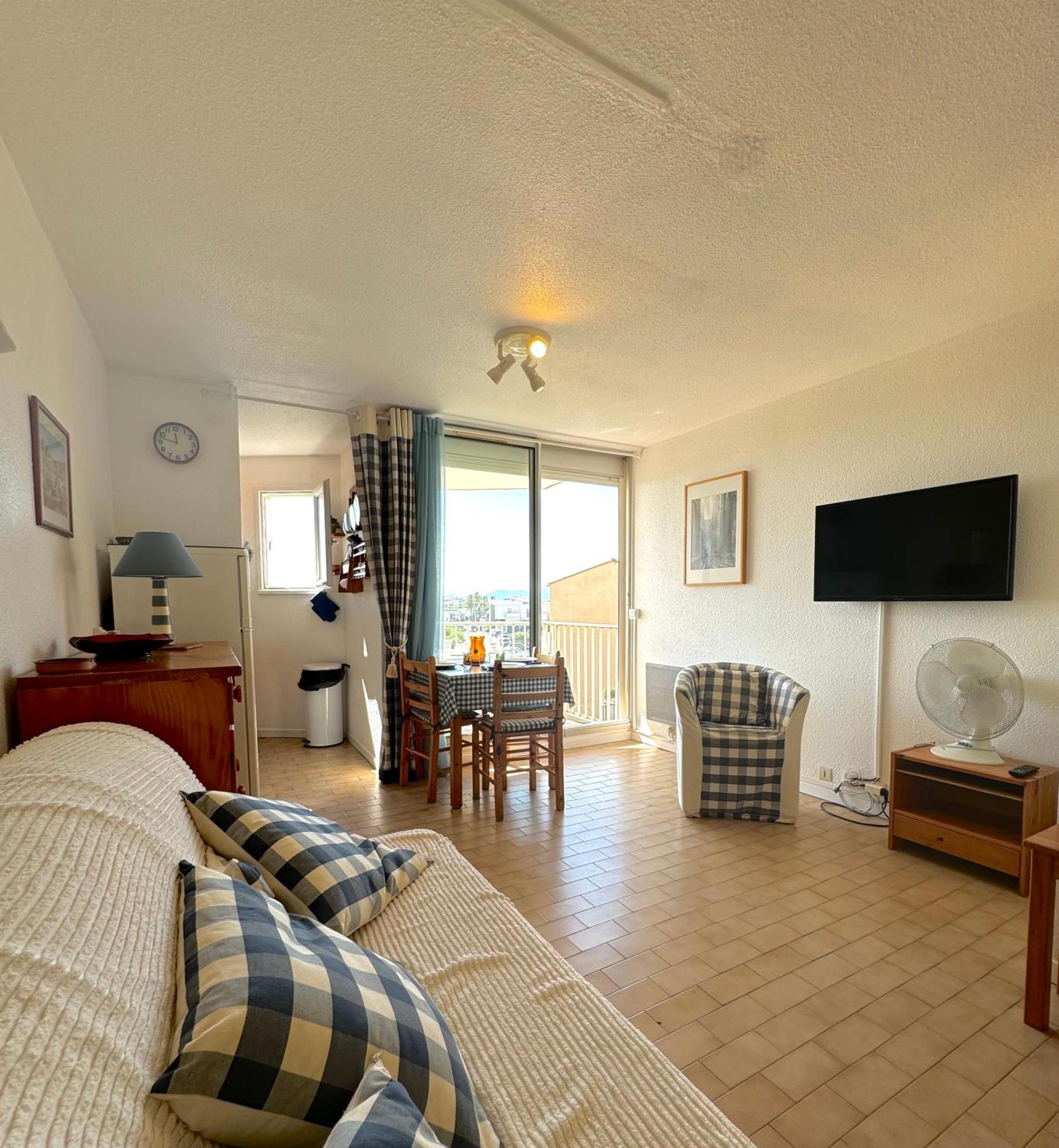 Studio 3 Personnes Acces Direct Plage - Parking Prive - 3Tvp30 Ле Баркарес Экстерьер фото